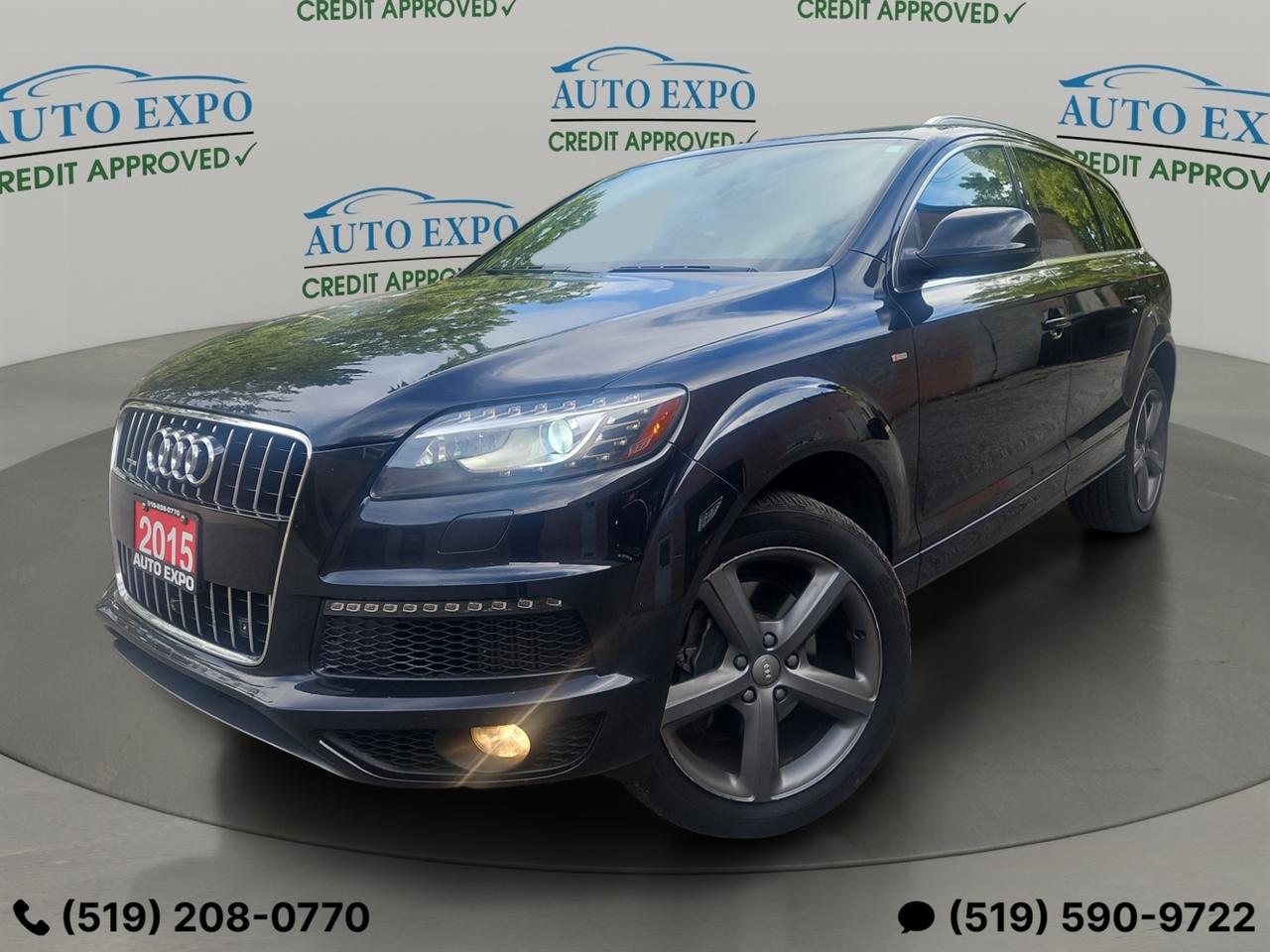 2015 Audi Q7 3.0L,TDI,Vorsprung,Certified,No Accident,AWD,7Pass - Photo #1