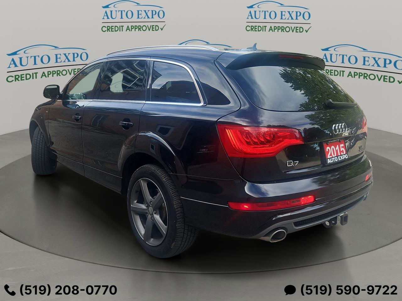 2015 Audi Q7 3.0L,TDI,Vorsprung,Certified,No Accident,AWD,7Pass Photo2
