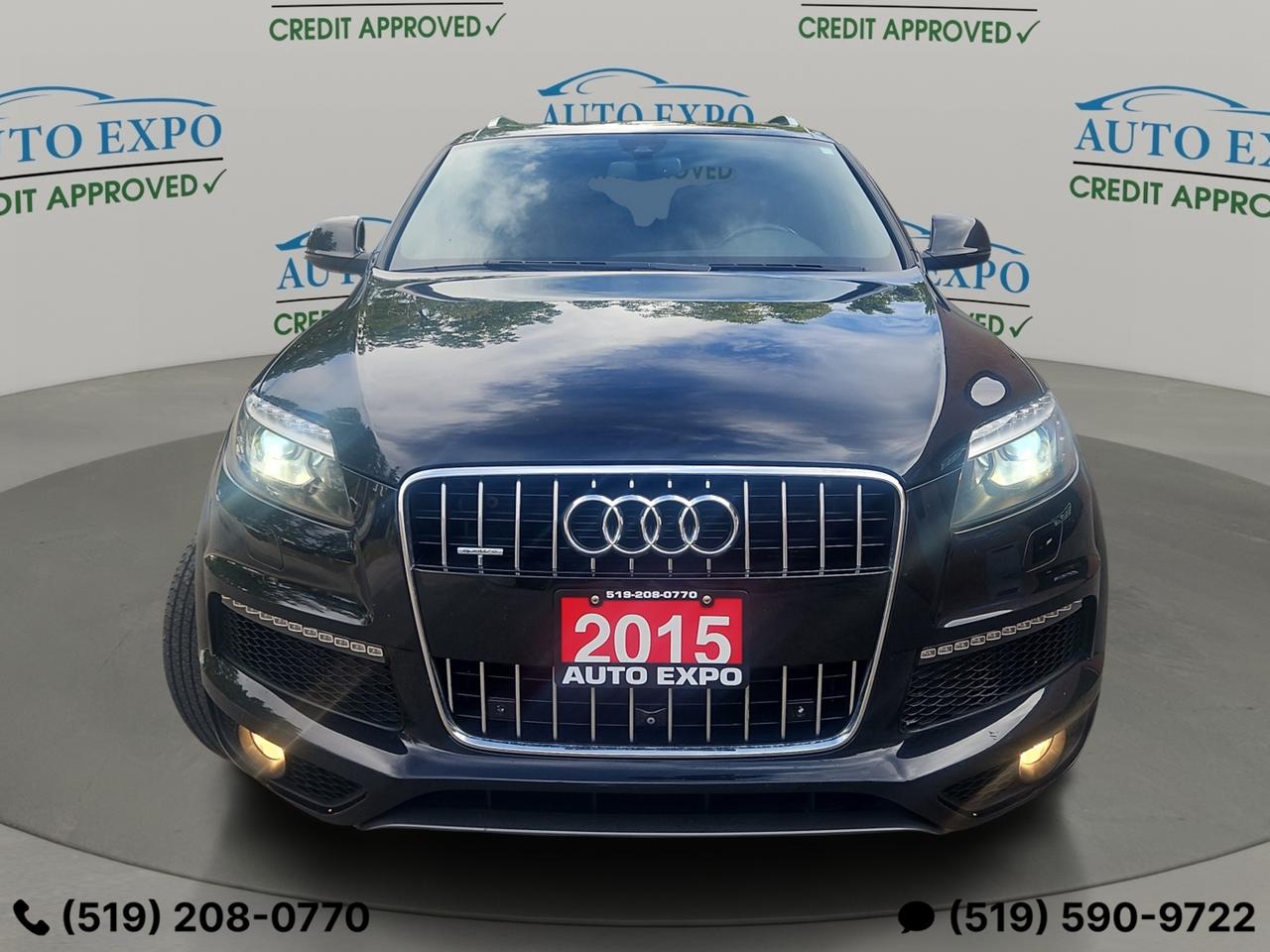 2015 Audi Q7 3.0L,TDI,Vorsprung,Certified,No Accident,AWD,7Pass Photo