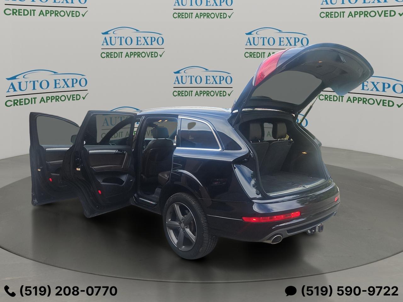 2015 Audi Q7 3.0L,TDI,Vorsprung,Certified,No Accident,AWD,7Pass Photo