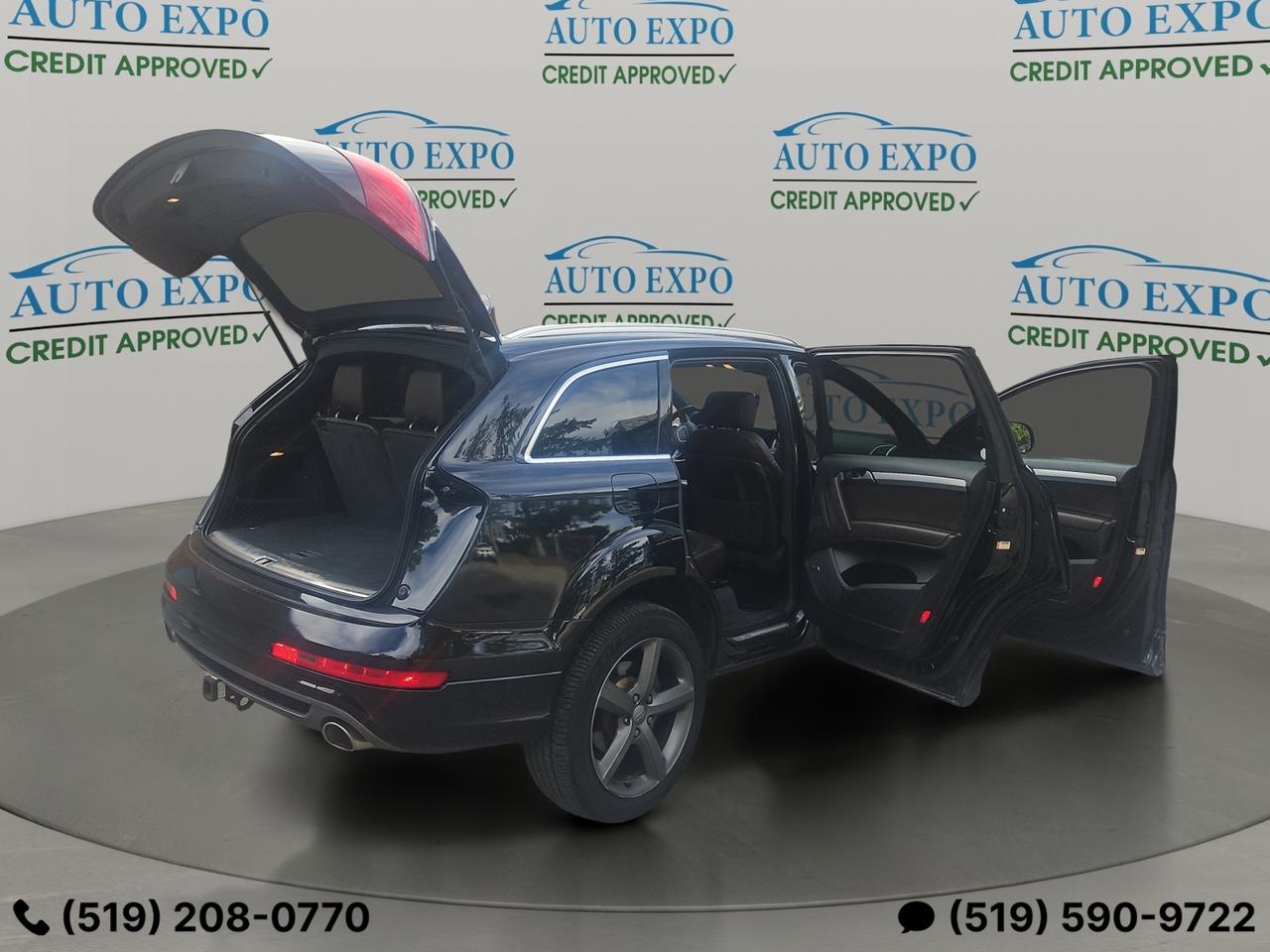 2015 Audi Q7 3.0L,TDI,Vorsprung,Certified,No Accident,AWD,7Pass Photo
