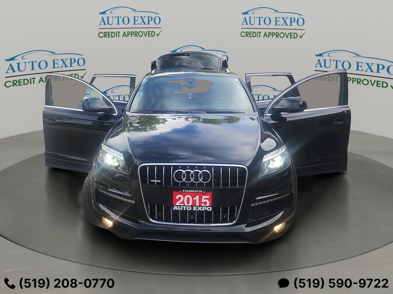 2015 Audi Q7 3.0L,TDI,Vorsprung,Certified,No Accident,AWD,7Pass Photo