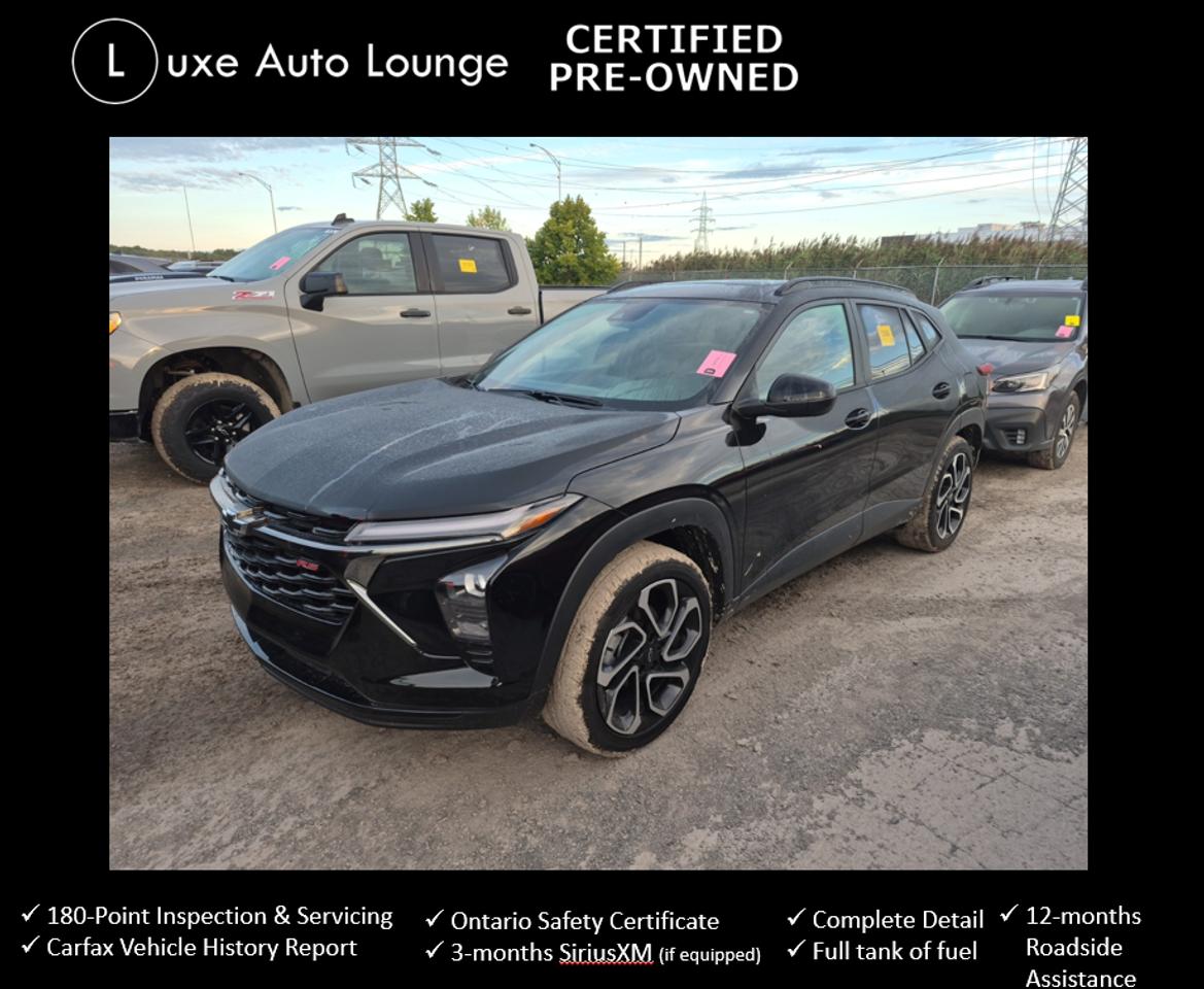 2024 Chevrolet Trax 2RS - SUNROOF, REMOTE START, B/U CAM & MORE!!