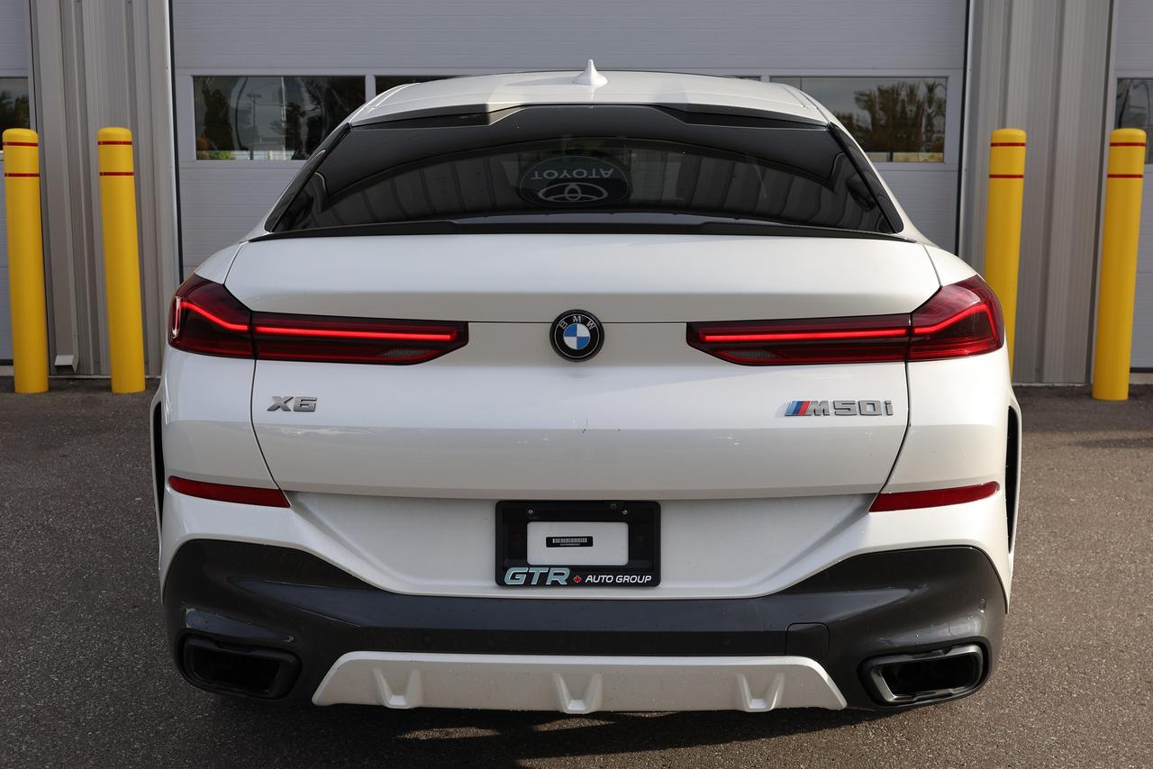 2021 BMW X6 M50i XDrive - CARBONPK|PREMENHANCED|BSM|360CAM Photo4