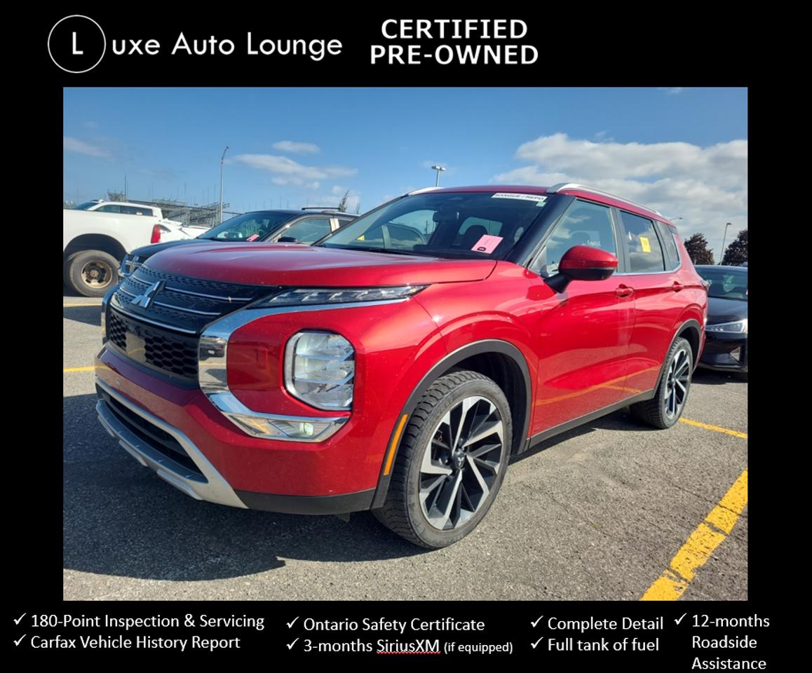 2023 Mitsubishi Outlander SE - ONE OWNER, AWD, NAV, AND MORE!!