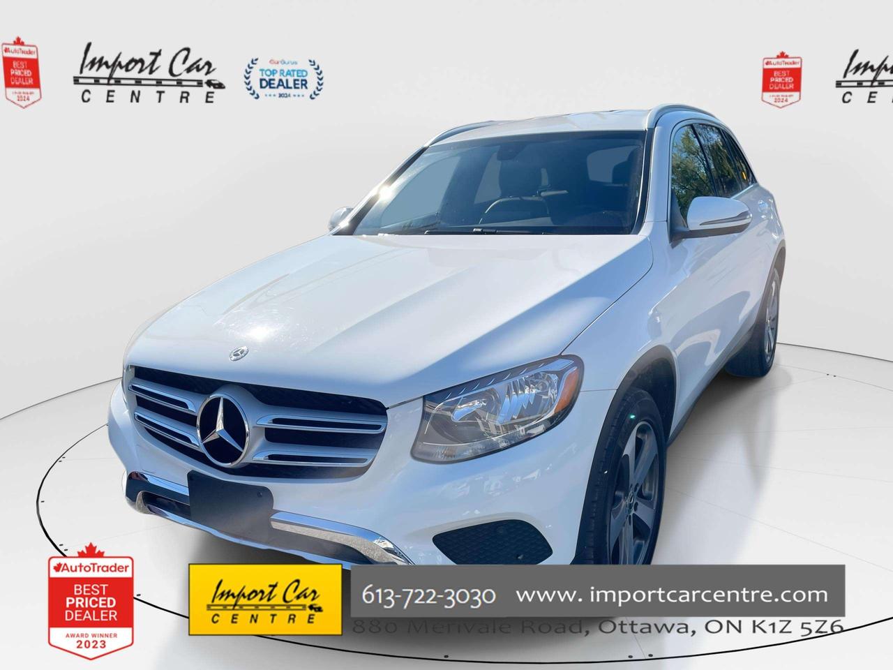 2018 Mercedes-Benz GLC NAVI, BLIS, HTD. SEATS, BK. CAM,  ALLOYS Photo0