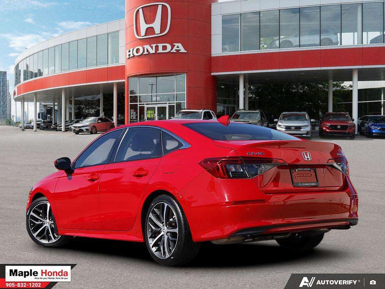 2022 Honda Civic Leather | Carplay | Blind Spot | Sunroof| Photo