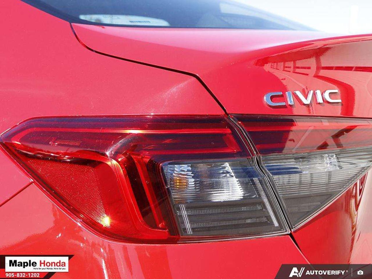 2022 Honda Civic Leather | Carplay | Blind Spot | Sunroof| Photo