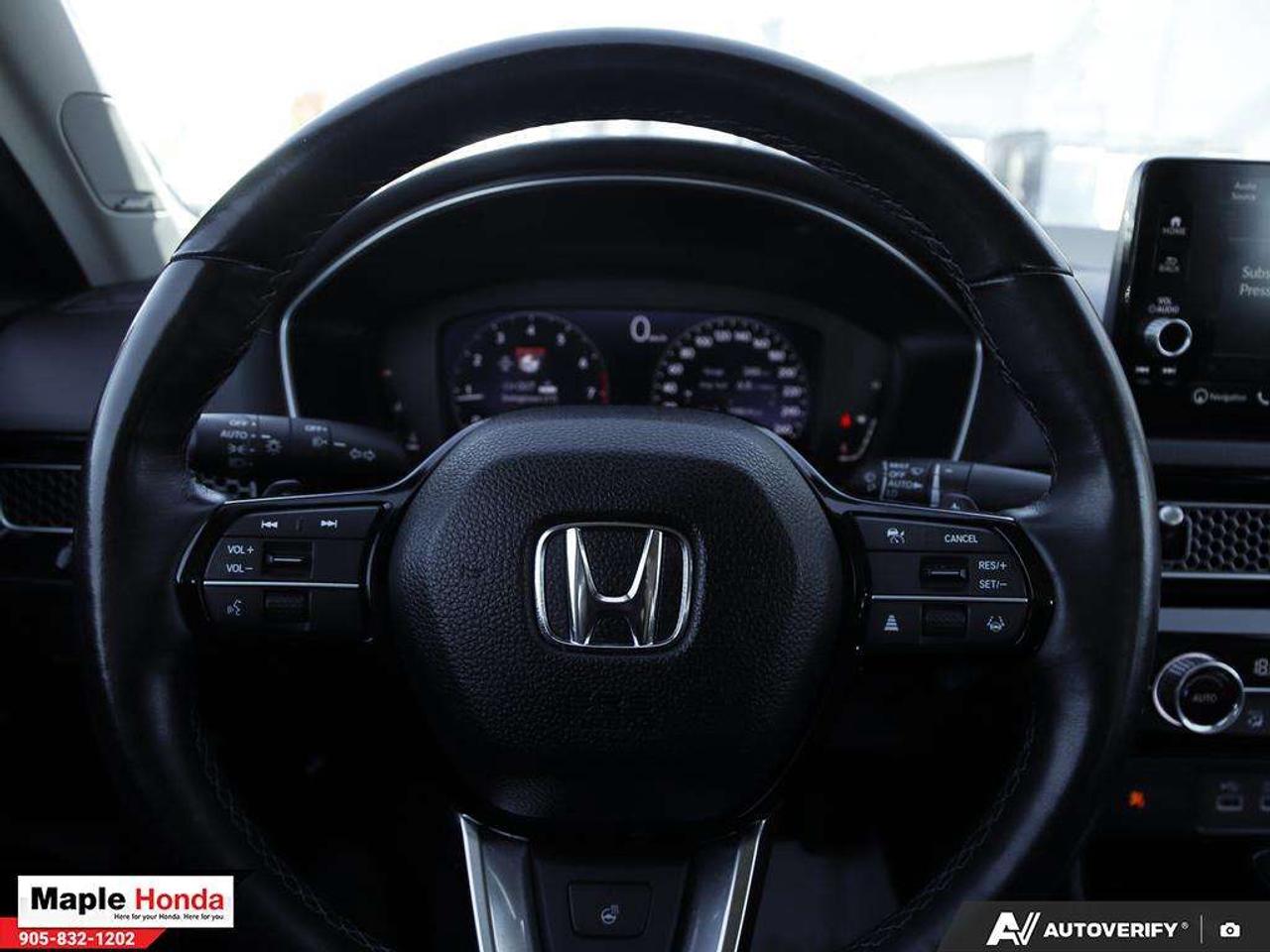 2022 Honda Civic Leather | Carplay | Blind Spot | Sunroof| Photo