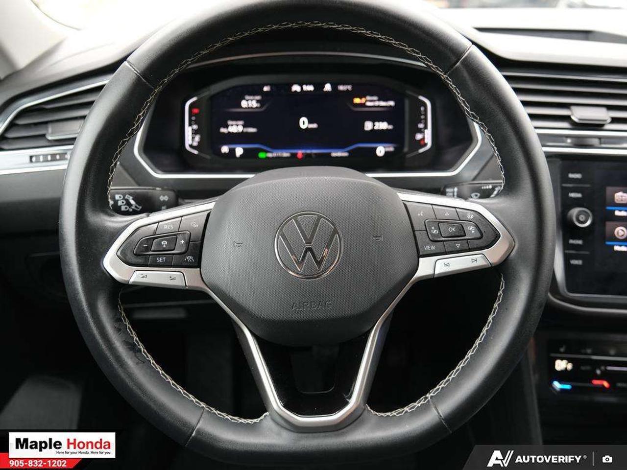 2022 Volkswagen Tiguan 4Motion| Leather | Panoramic roof| Heated Seats Photo