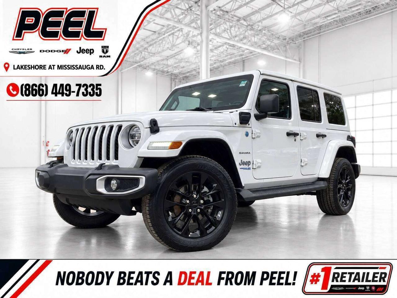2021 Jeep Wrangler Sahara PHEV | Dual Top | Tow Pkg | Alpine NAV |4X4 Photo0