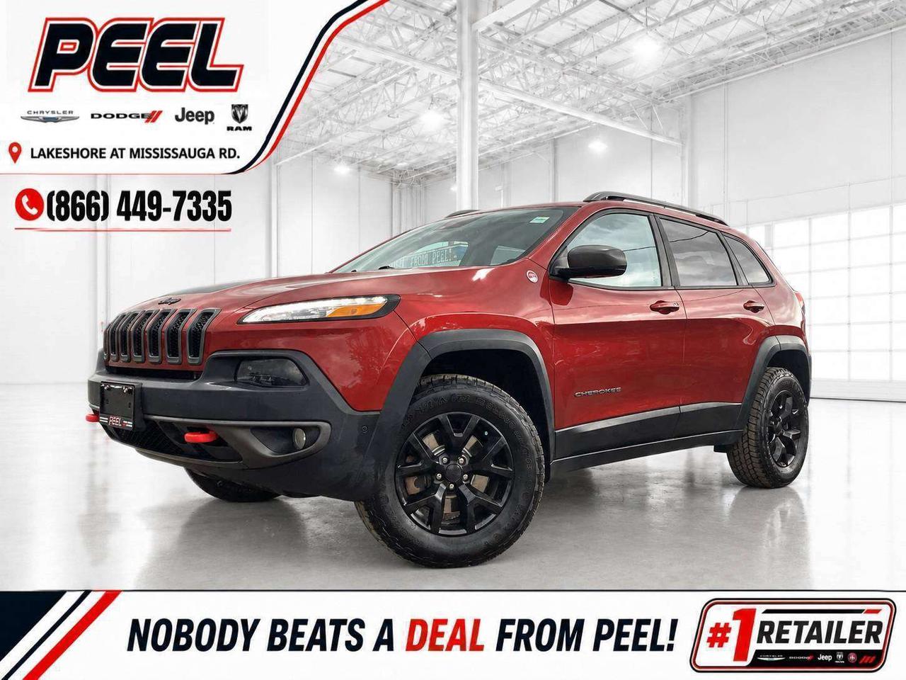 2017 Jeep Cherokee L Plus | Vented Leather | Panoroof | AS IS | 4X4 Photo0