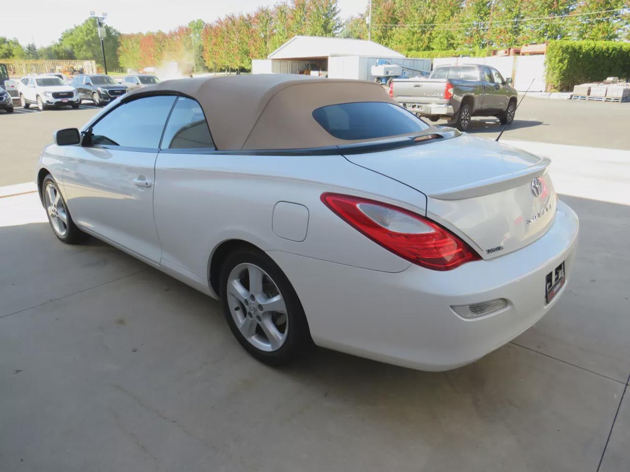 2008 Toyota Camry Solara SLE | FWD | Automatic | Convertible | Alloy Wheels | Leather Seats | Heated Seats | Power Driver Seat | Climate Control | Power Convertible Top | JBL Premium Sound System | 6-Disc CD Changer | AUX Input | Satellite Radio | Bluetooth | Cruise Control | Aut Photo