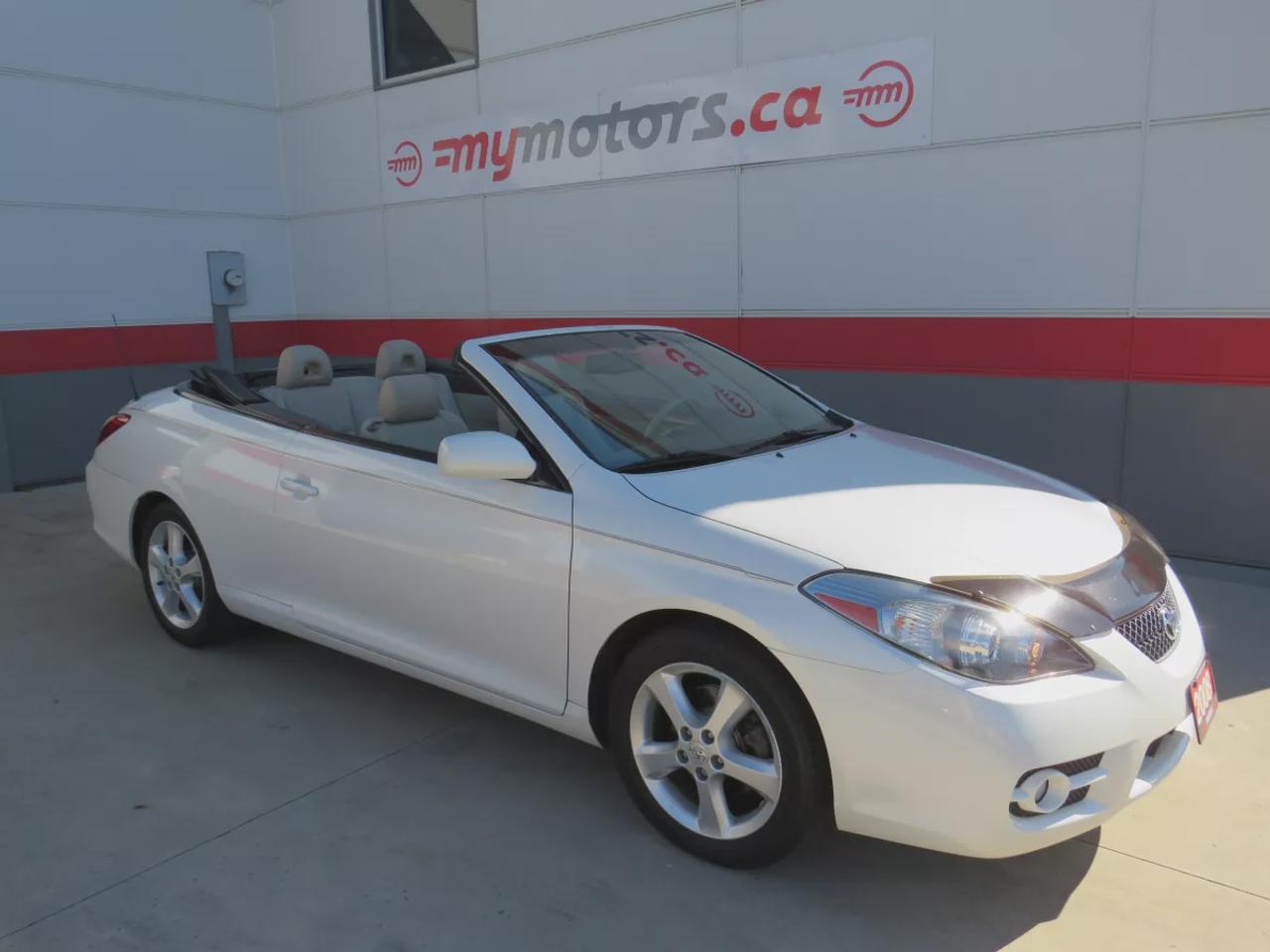 2008 Toyota Camry Solara SLE | FWD | Automatic | Convertible | Alloy Wheels | Leather Seats | Heated Seats | Power Driver Seat | Climate Control | Power Convertible Top | JBL Premium Sound System | 6-Disc CD Changer | AUX Input | Satellite Radio | Bluetooth | Cruise Control | Aut Photo