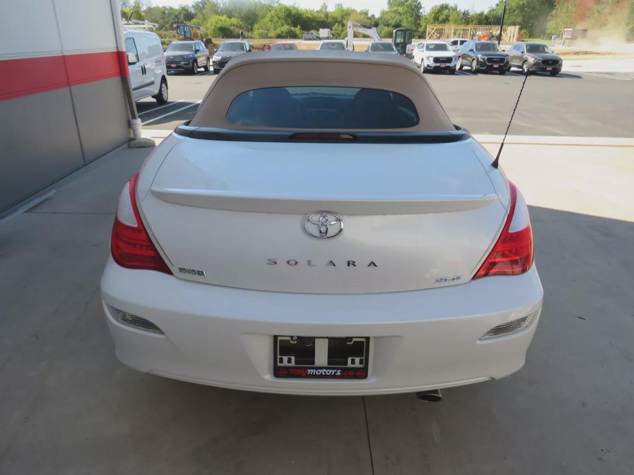 2008 Toyota Camry Solara SLE | FWD | Automatic | Convertible | Alloy Wheels | Leather Seats | Heated Seats | Power Driver Seat | Climate Control | Power Convertible Top | JBL Premium Sound System | 6-Disc CD Changer | AUX Input | Satellite Radio | Bluetooth | Cruise Control | Aut Photo