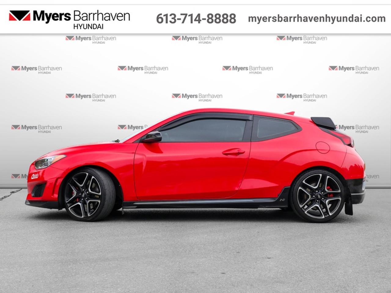 2022 Hyundai Veloster N DCT  - Navigation -  Android Auto - $156 B/W Photo