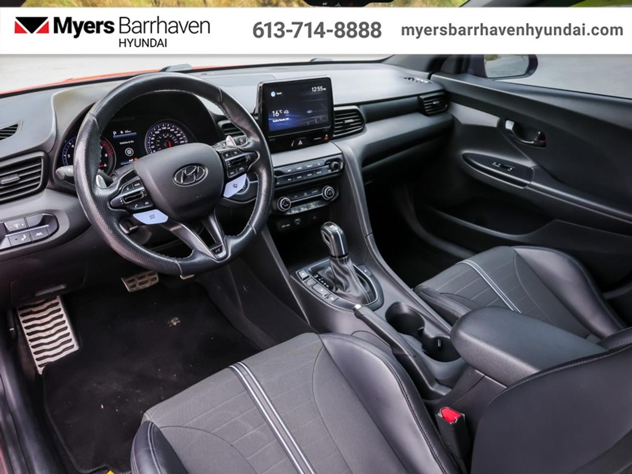 2022 Hyundai Veloster N DCT  - Navigation -  Android Auto - $156 B/W Photo