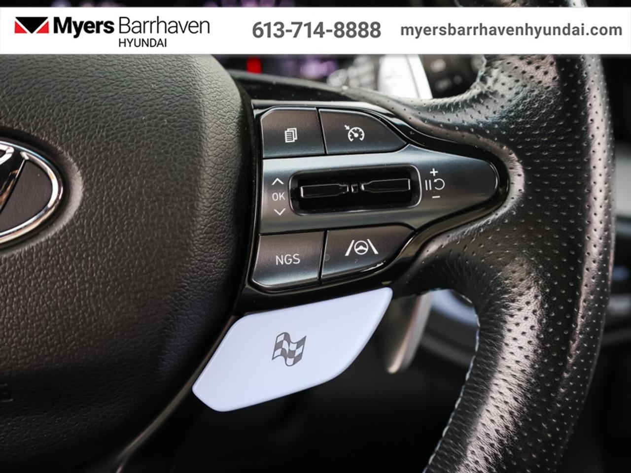 2022 Hyundai Veloster N DCT  - Navigation -  Android Auto - $156 B/W Photo
