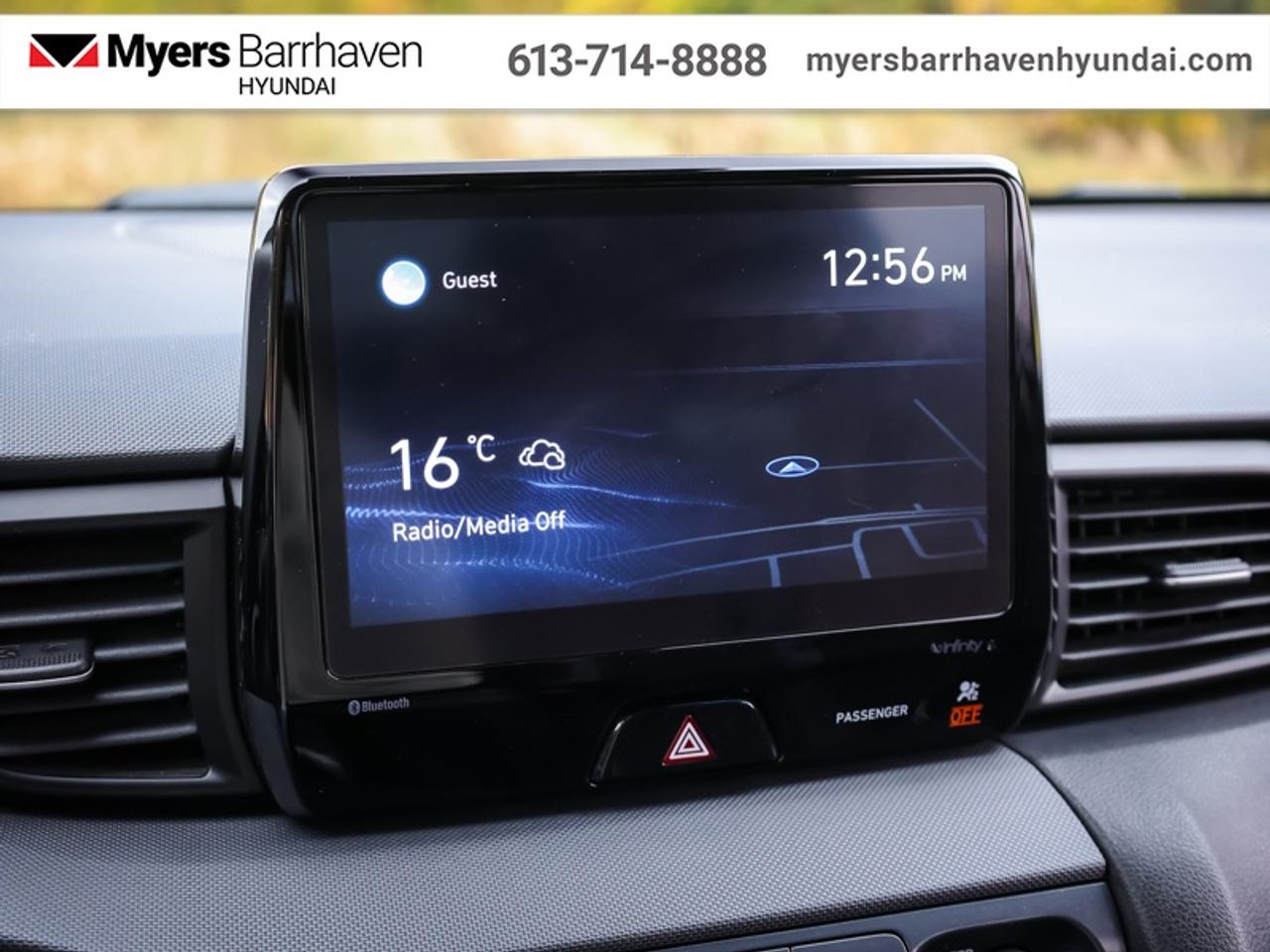 2022 Hyundai Veloster N DCT  - Navigation -  Android Auto - $156 B/W Photo