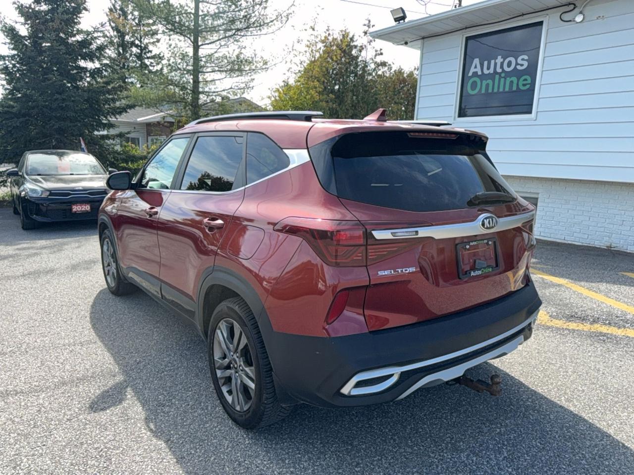 2021 Kia Seltos EX-HEATED LEATHER SEATS-SUNROOF-DRIVE ASSIST-APPLE CARPLAY-LOADED Photo3