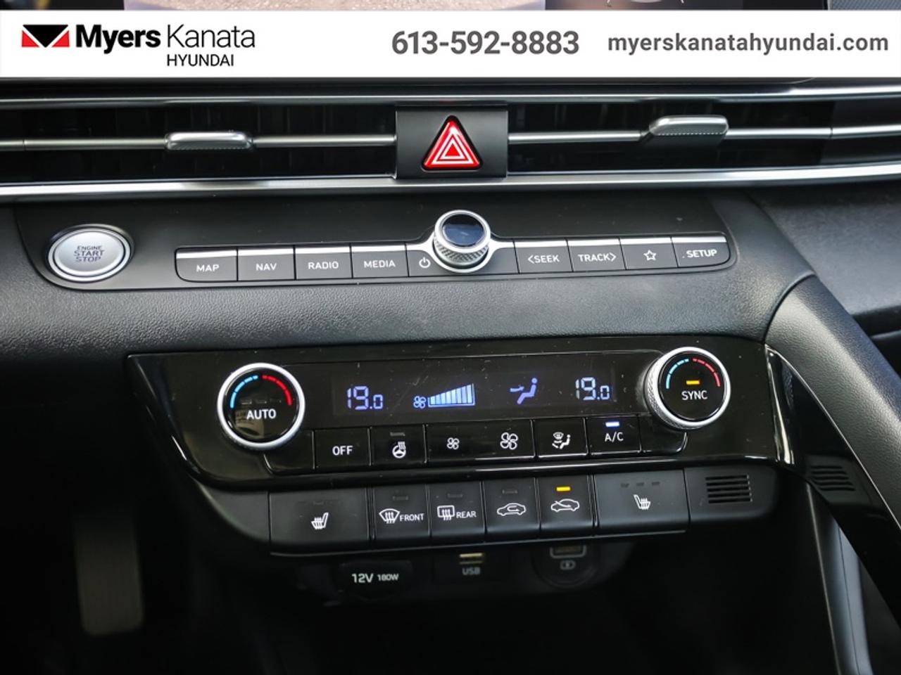 2021 Hyundai Elantra Ultimate IVT  - Sunroof -  Leather Seats - $71.80 /Wk Photo