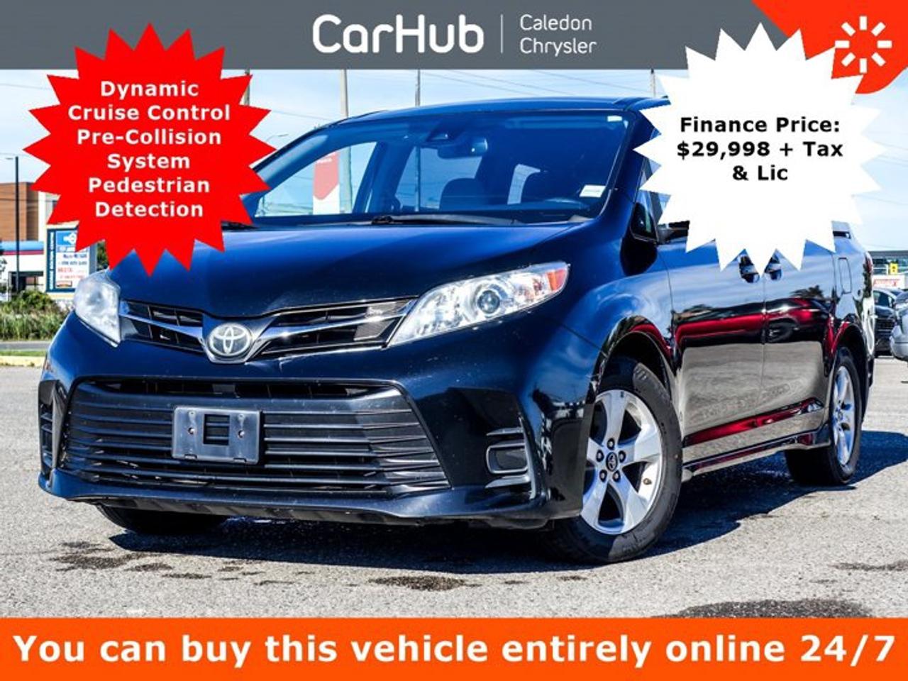 2020 Toyota Sienna LE 3.5L V6 | 8-Passenger Seating | Toyota Safety Sense P | Apple CarPlay | Power Sliding Doors Photo0