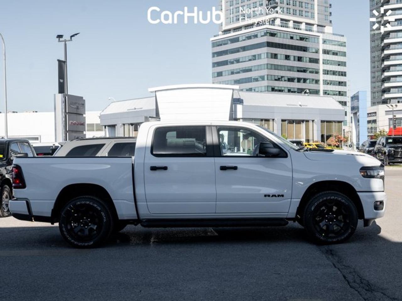2027 RAM 1500 Tradesman Crew Cab 5'7" Box 3.6L Pentastar V6 eTorque | Black Express Edition | Customer Preferred Package 23D | 20-Inch Wheels Photo