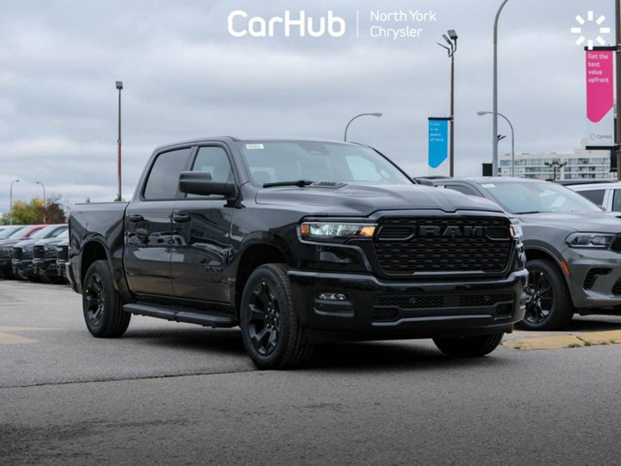 2027 RAM 1500 Express Crew Cab 5'7" Box 3.0L Hurricane I6 Twin Turbo | Black Express Edition | 420 HP Photo