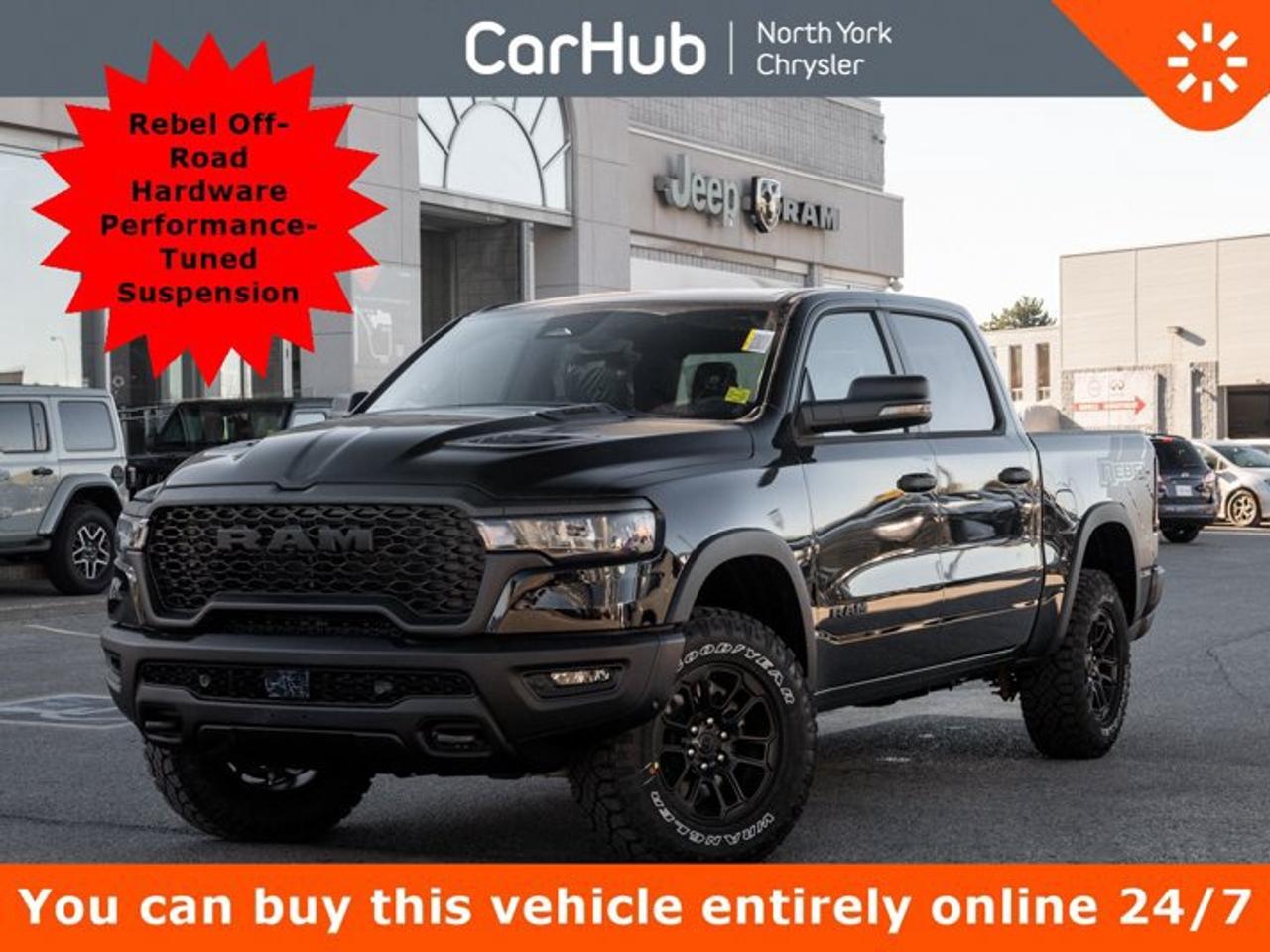 2027 RAM 1500 Rebel Crew Cab 5'7" Box 3.0L Hurricane Twin-Turbo I-6 | Rebel Off-Road Hardware | Performance-Tuned Suspension Photo0