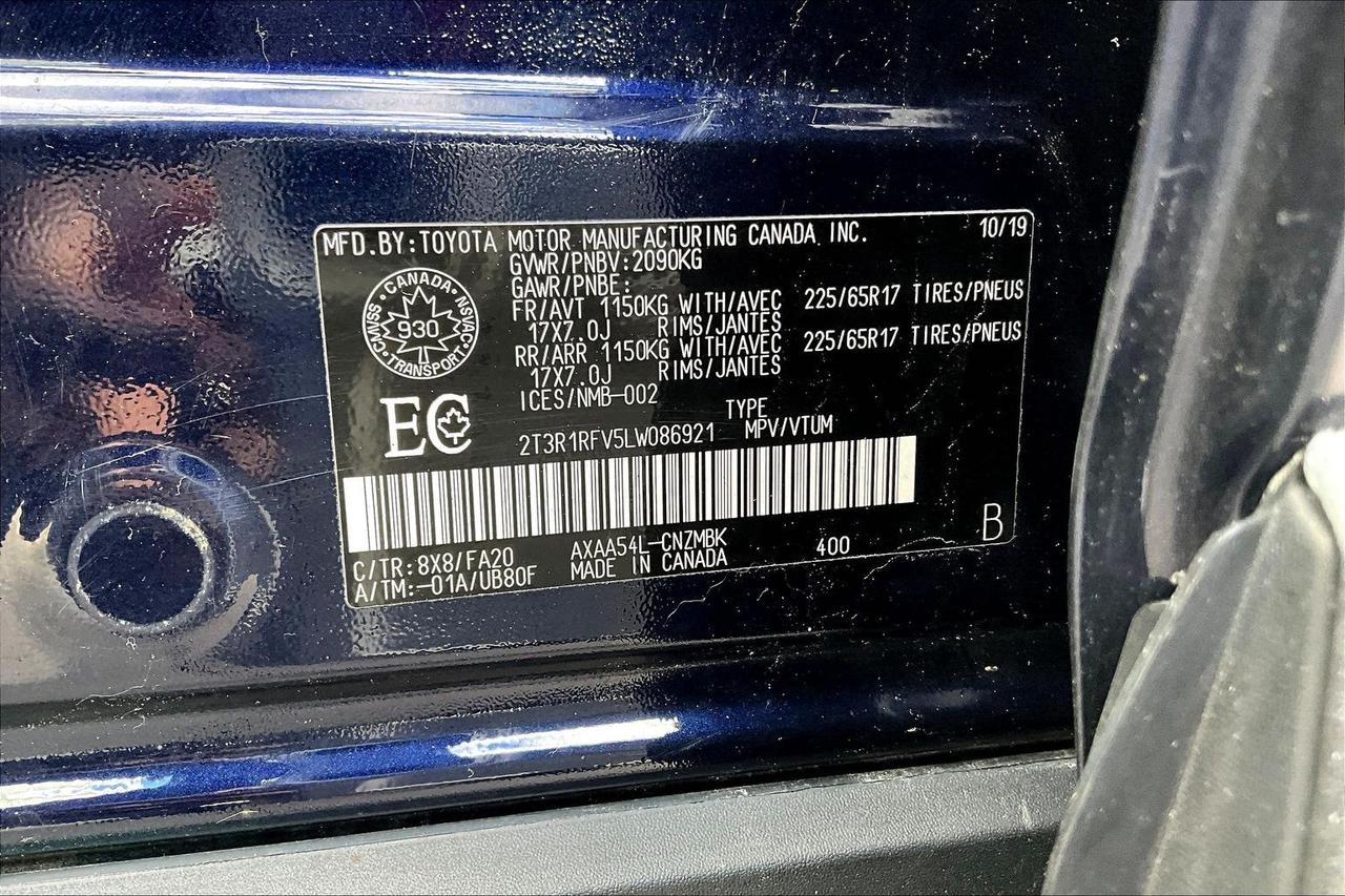 2020 Toyota RAV4 | AWD | Heated Seats | Heated Wheel | Sunroof Photo