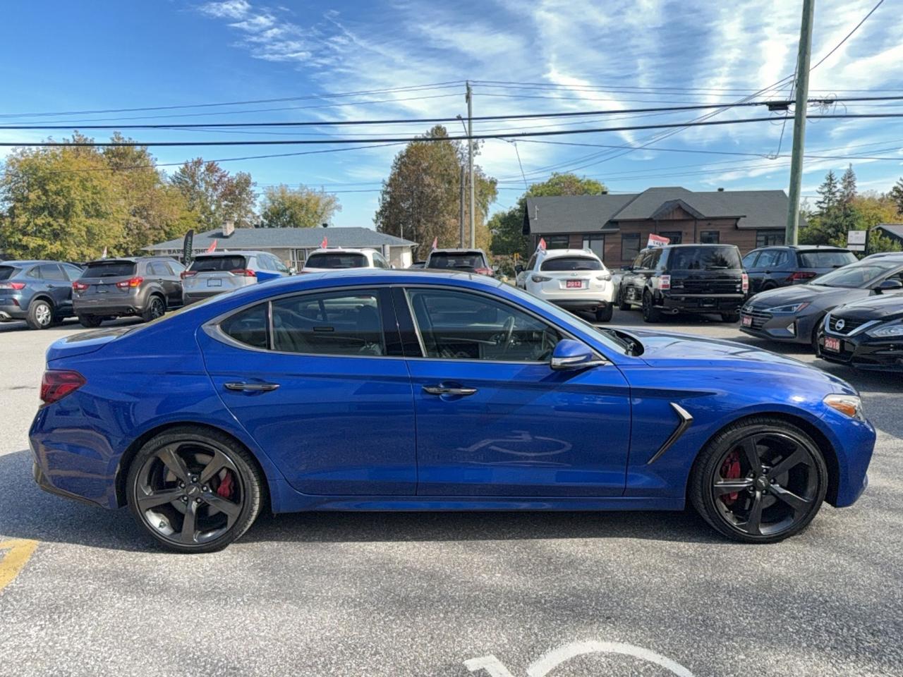 2020 Genesis G70 3.3T Sport-AWD-H/U DISPLAY-NAVIGATION-360CAM-DRIVE ASSIST-SUNROOF-AC/HEATED SEATS-BREMBO BRAKES Photo