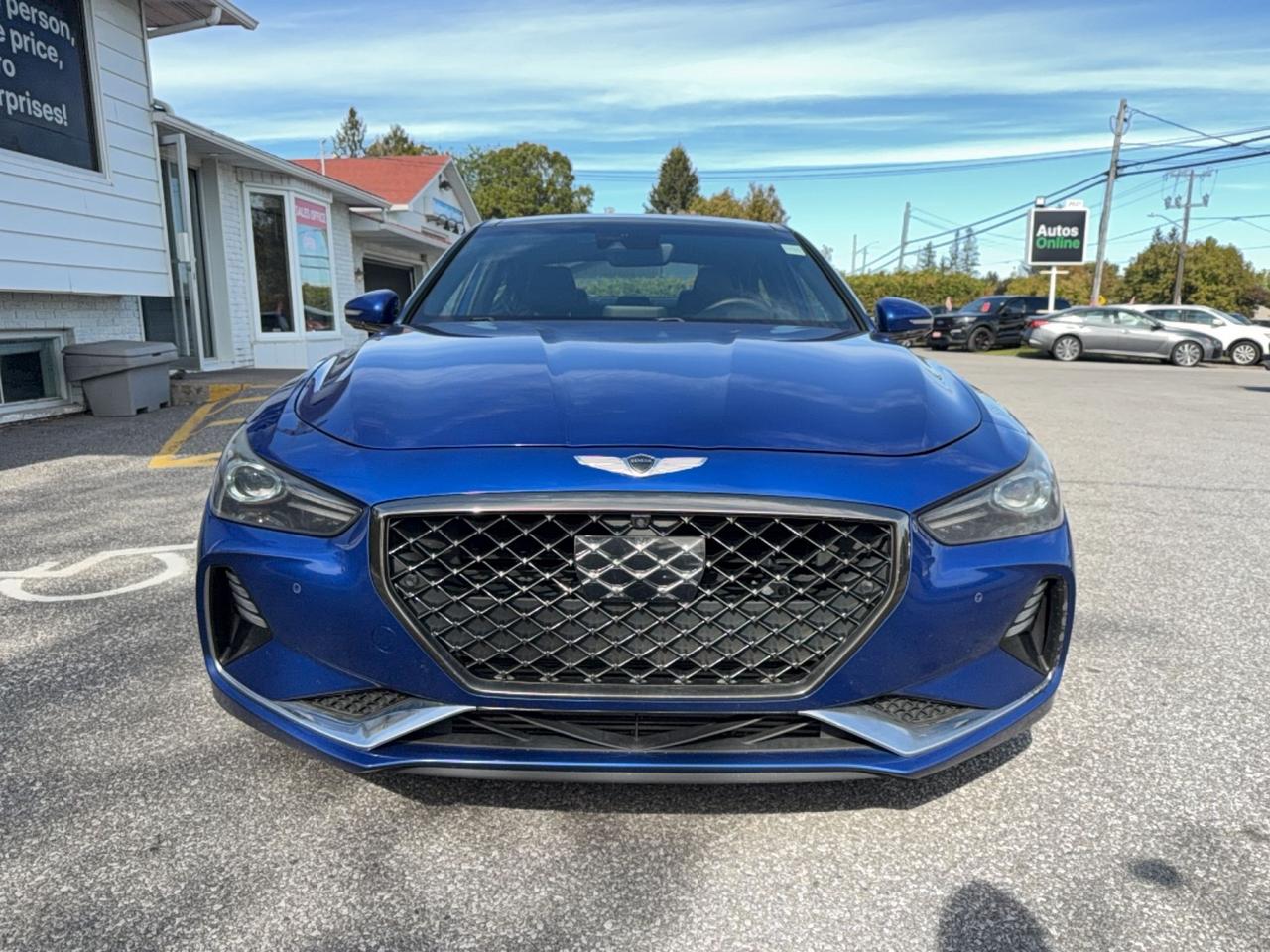 2020 Genesis G70 3.3T Sport-AWD-H/U DISPLAY-NAVIGATION-360CAM-DRIVE ASSIST-SUNROOF-AC/HEATED SEATS-BREMBO BRAKES Photo