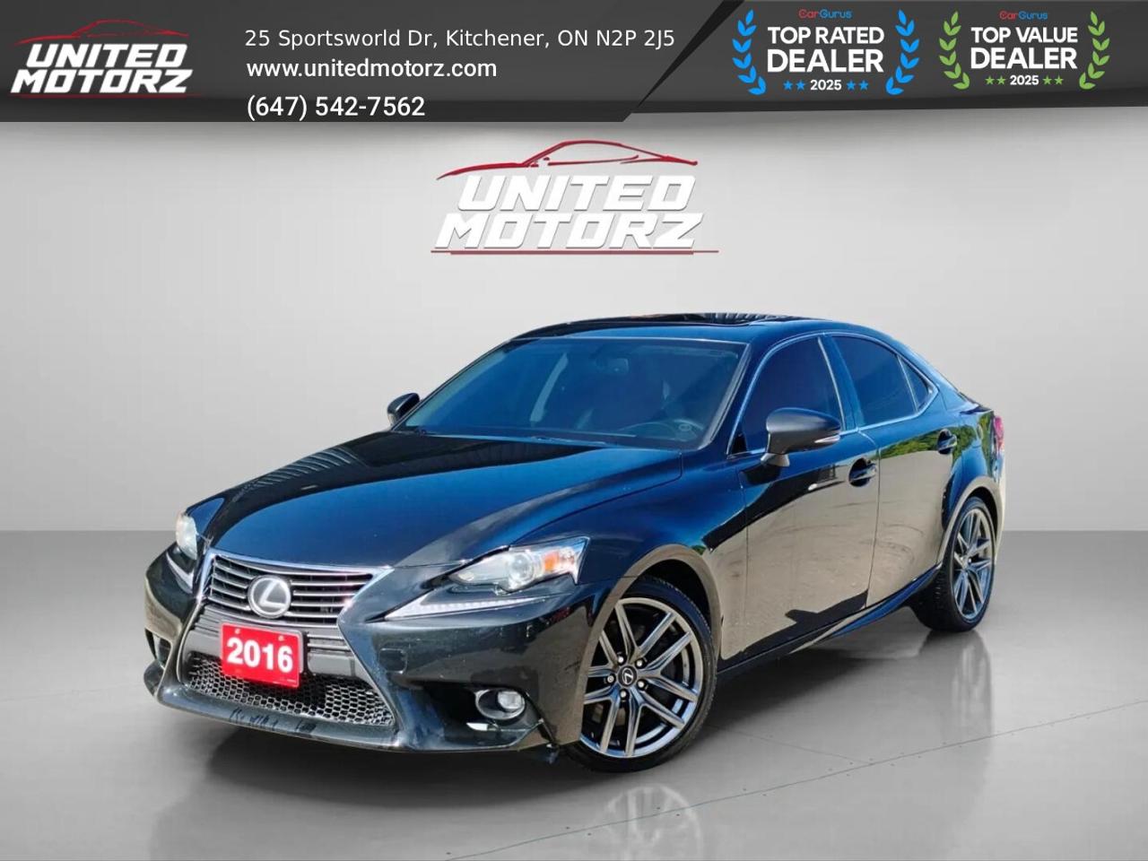 2016 Lexus IS 300 AWD 3.5L 6cyl~SAFETY CERTIFIED~ Photo5