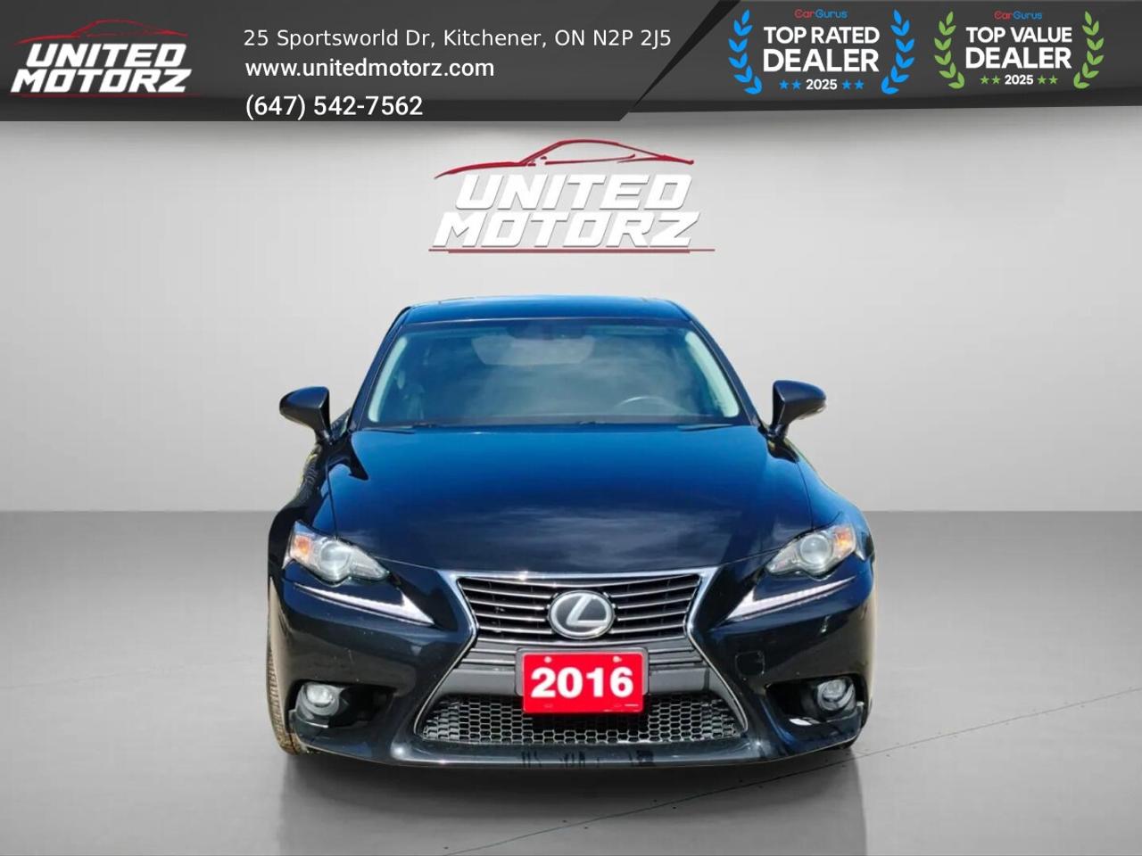 2016 Lexus IS 300 AWD 3.5L 6cyl~SAFETY CERTIFIED~ Photo