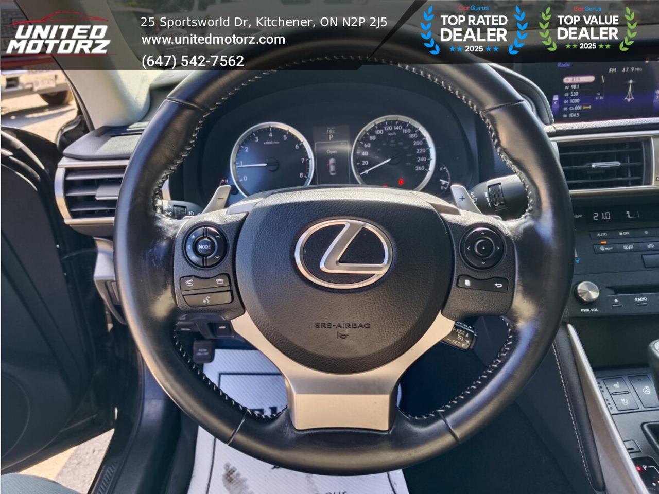2016 Lexus IS 300 AWD 3.5L 6cyl~SAFETY CERTIFIED~ Photo