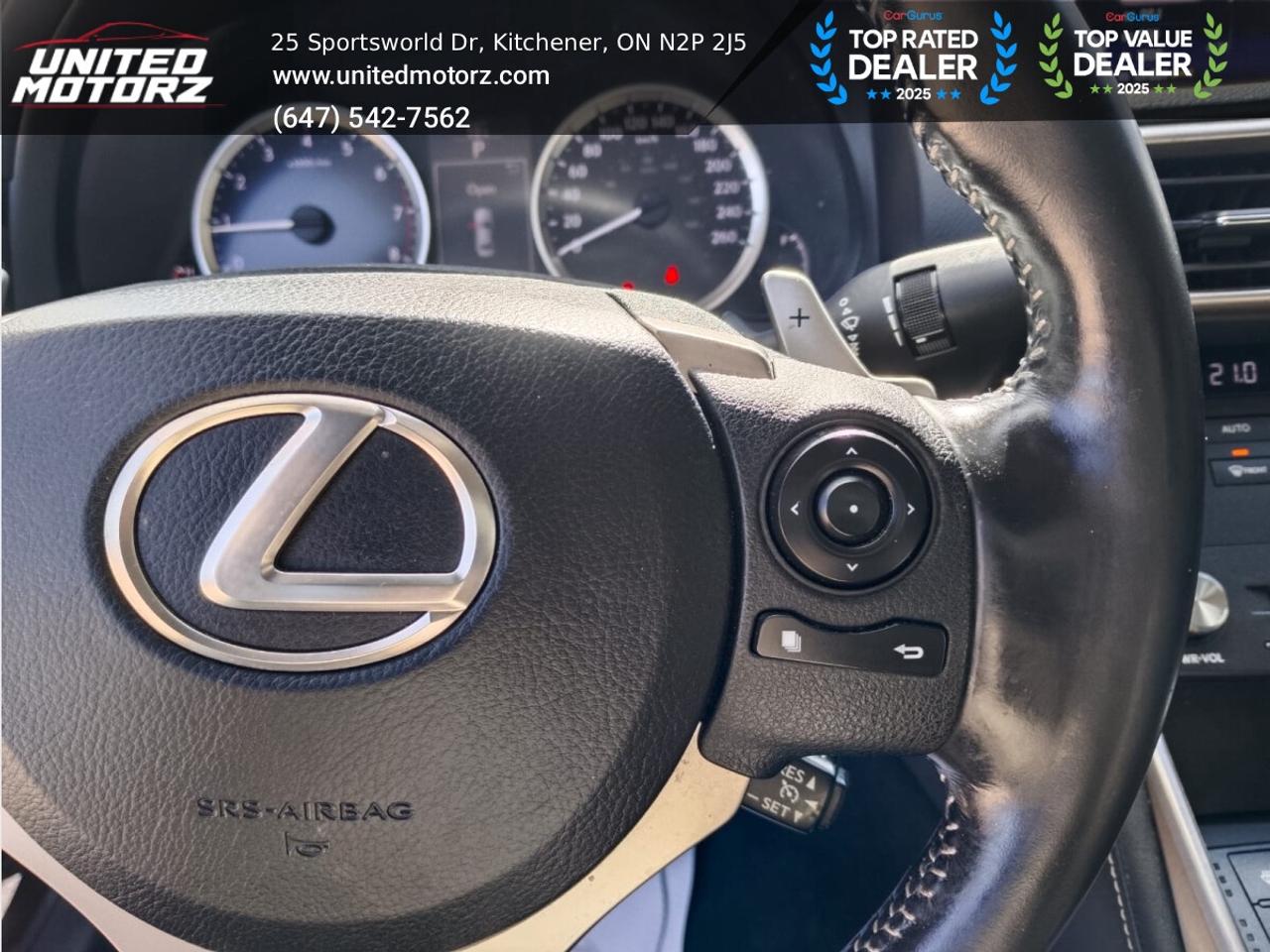 2016 Lexus IS 300 AWD 3.5L 6cyl~SAFETY CERTIFIED~ Photo