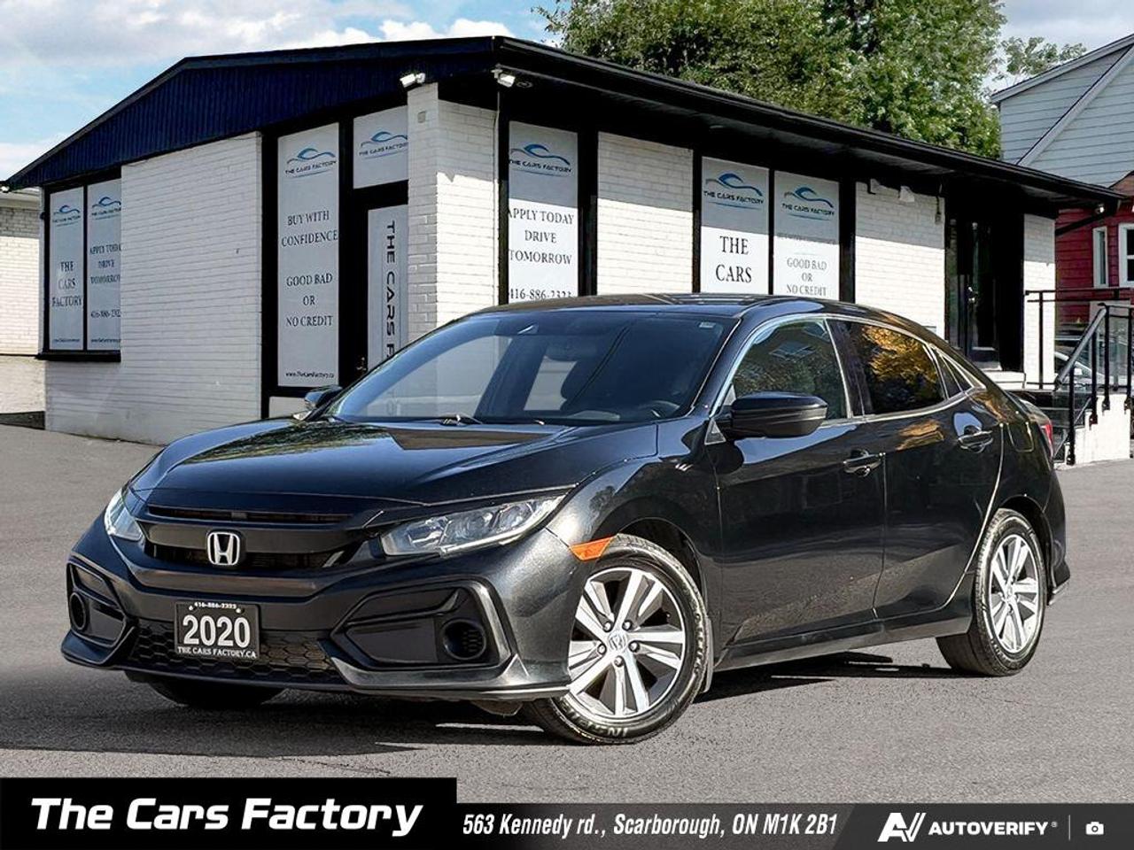 2020 Honda Civic Hatchbacl LX 6MT Apple CarPlay No Accident! Photo