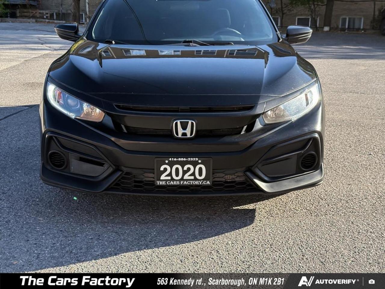 2020 Honda Civic Hatchbacl LX 6MT Apple CarPlay No Accident! Photo