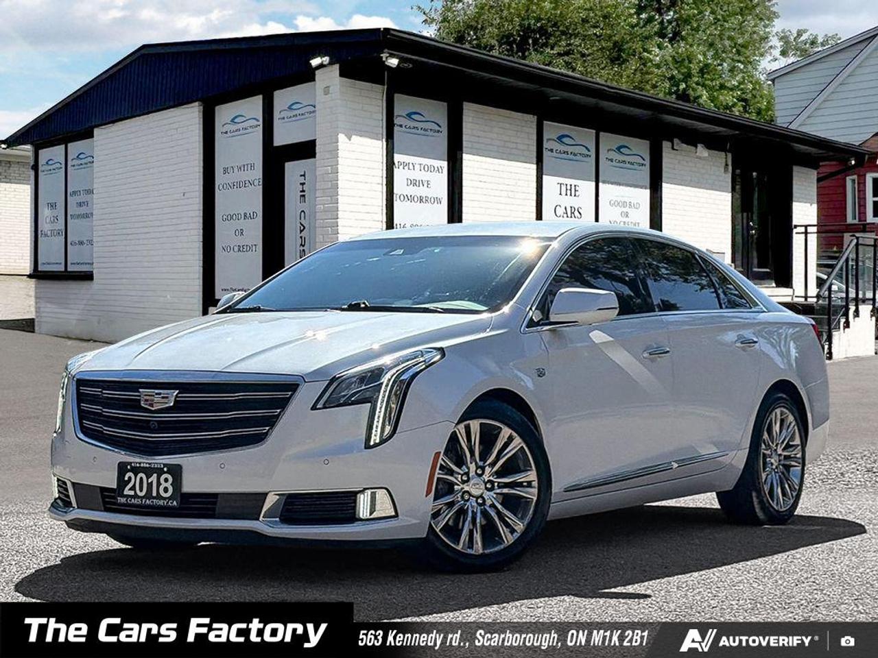 2018 Cadillac XTS Luxury AWD Only 078,292KM Apple Carplay Mint! Photo0