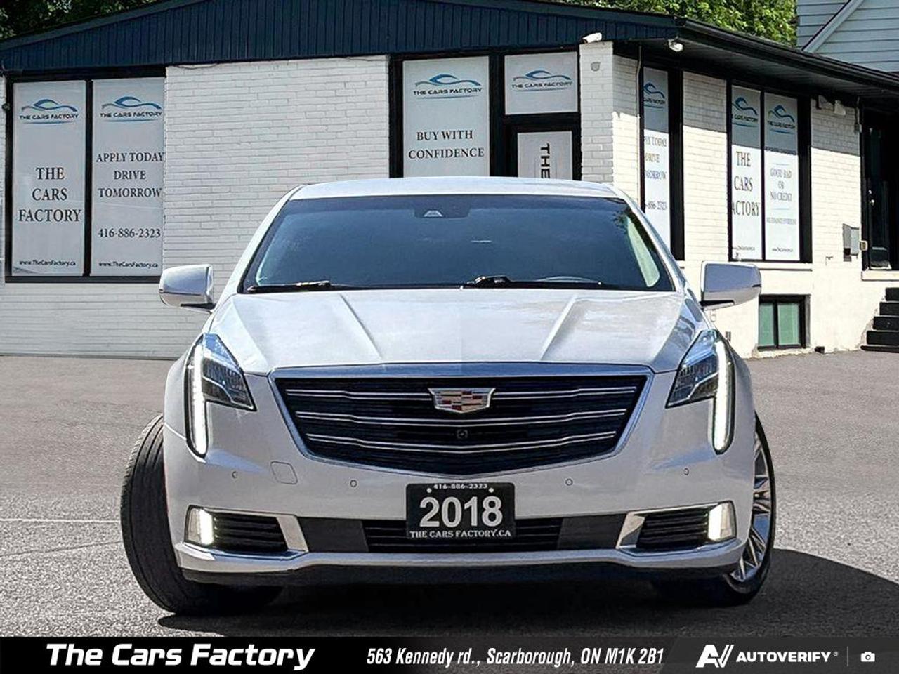 2018 Cadillac XTS Luxury AWD Only 078,292KM Apple Carplay Mint! Photo