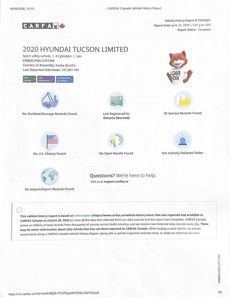 2020 Hyundai Tucson Preferred Photo