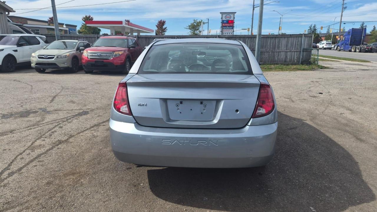 2003 Saturn Ion UPLEVEL, LOW KMS, ONLY 68KMS, AUTO, 4 CYL, CERT Photo