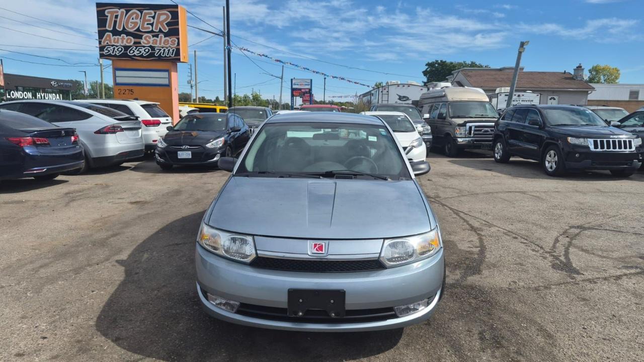 2003 Saturn Ion UPLEVEL, LOW KMS, ONLY 68KMS, AUTO, 4 CYL, CERT Photo
