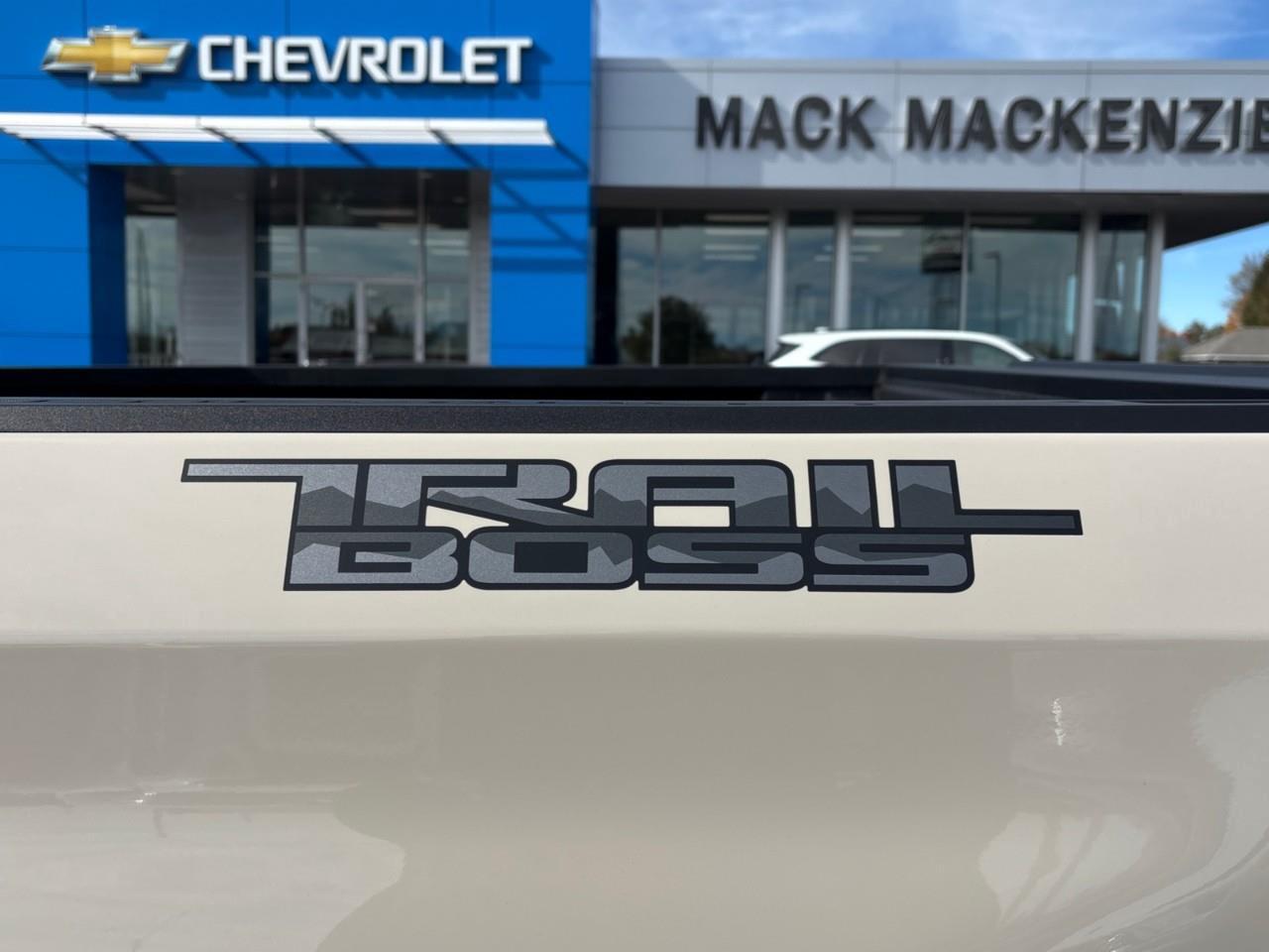 2026 Chevrolet Silverado 1500 Custom Trail Boss New 2026 Gas Powered V8 6 Passenger Crew Cab 4X4 Truck with a 2 Factory Installed Lift, Push Button Start with Remote Vehicle Start and a 7 Diagonal Touchscreen Radio with Wireless Apple CarPlay and W Photo