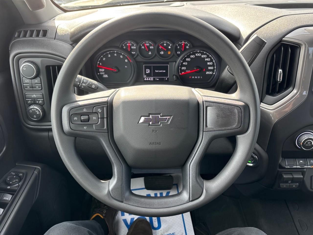 2026 Chevrolet Silverado 1500 Custom Trail Boss New 2026 Gas Powered V8 6 Passenger Crew Cab 4X4 Truck with a 2 Factory Installed Lift, Push Button Start with Remote Vehicle Start and a 7 Diagonal Touchscreen Radio with Wireless Apple CarPlay and W Photo