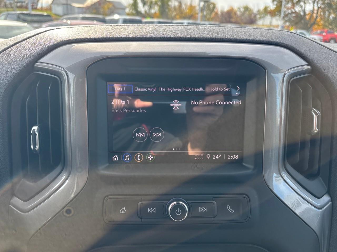 2026 Chevrolet Silverado 1500 Custom Trail Boss New 2026 Gas Powered V8 6 Passenger Crew Cab 4X4 Truck with a 2 Factory Installed Lift, Push Button Start with Remote Vehicle Start and a 7 Diagonal Touchscreen Radio with Wireless Apple CarPlay and W Photo