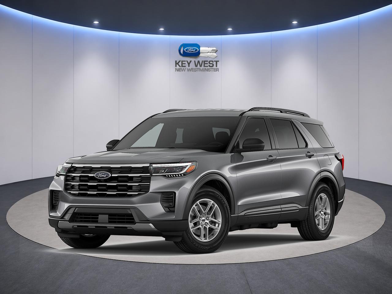 Gray (Carbonized Grey Metallic) 2026 Ford Explorer SUV / Crossover All-Wheel Drive Automatic