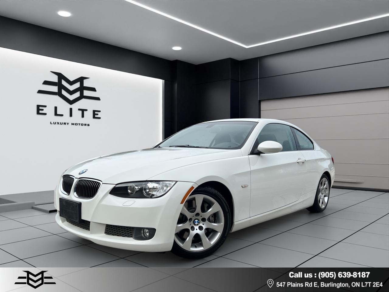 2007 BMW 3 Series 335I COUPE - ONE OWNER - 6-SPEED - LOW KMS !!! Photo