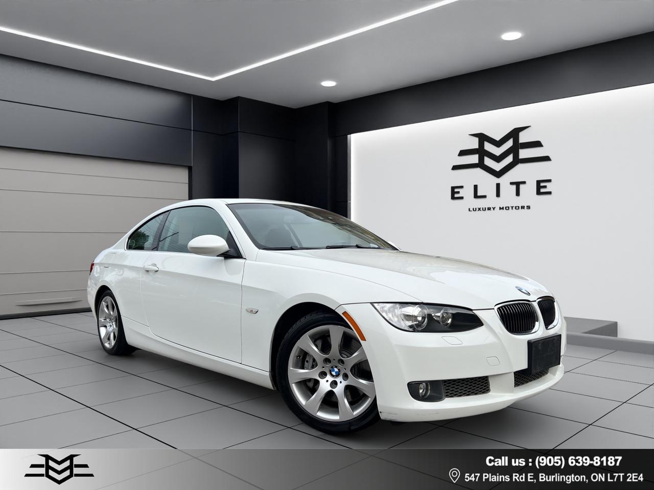 2007 BMW 3 Series 335I COUPE - ONE OWNER - 6-SPEED - LOW KMS !!! Photo
