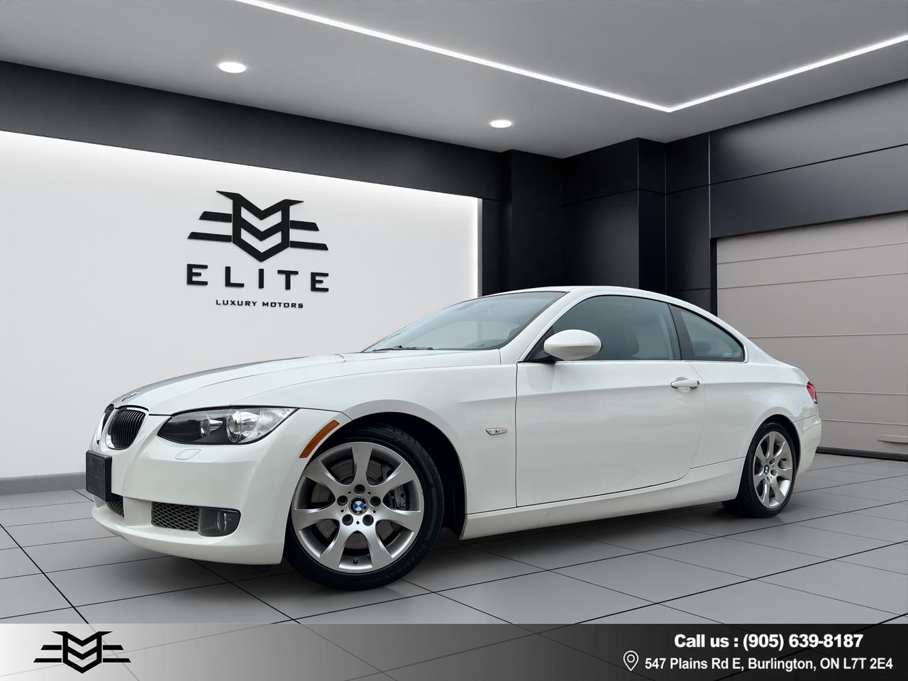 2007 BMW 3 Series 335I COUPE - ONE OWNER - 6-SPEED - LOW KMS !!! Photo